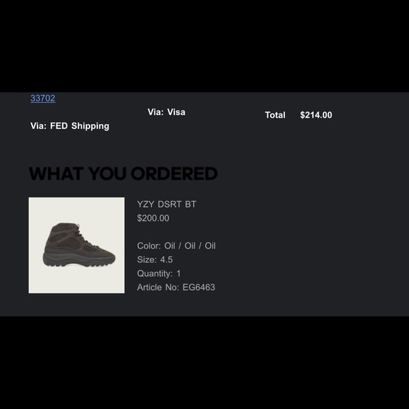 SOLD ✨ Adidas Yeezy DSRT boot OIL - Picture 8 of 8